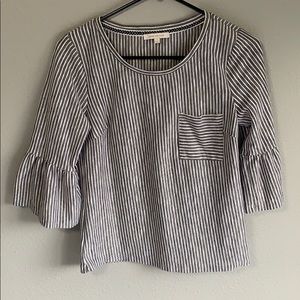 BNWOT Striped Boutique Blouse